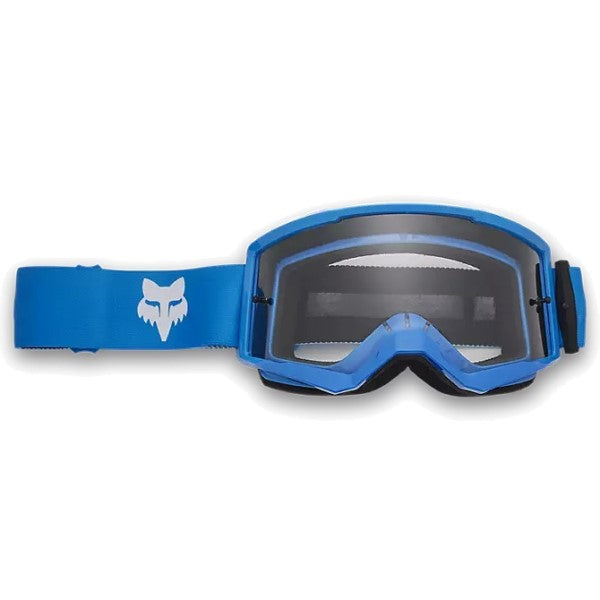 Lunette de Motocross Main Junior Bleu