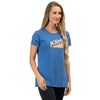 T-Shirt Mountain Peak Tri-blend Femme Klim bleu