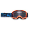 Lunette de Motocross Main Race Spec Lentille Miroir Fox bleu