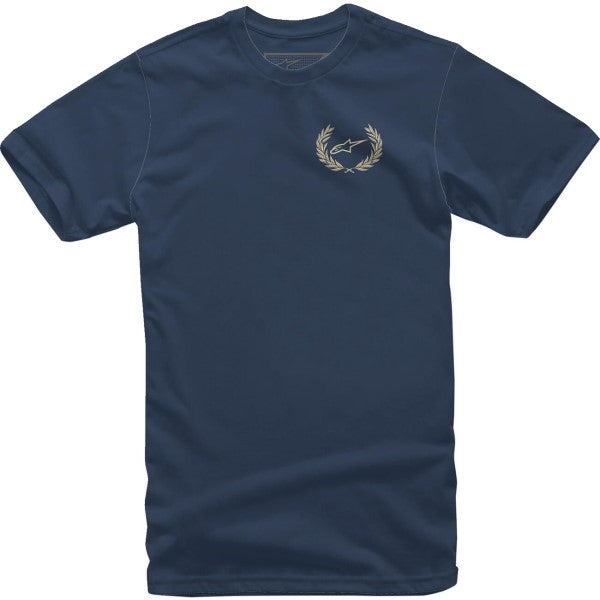 T-Shirt Wreath Alpinestars bleu