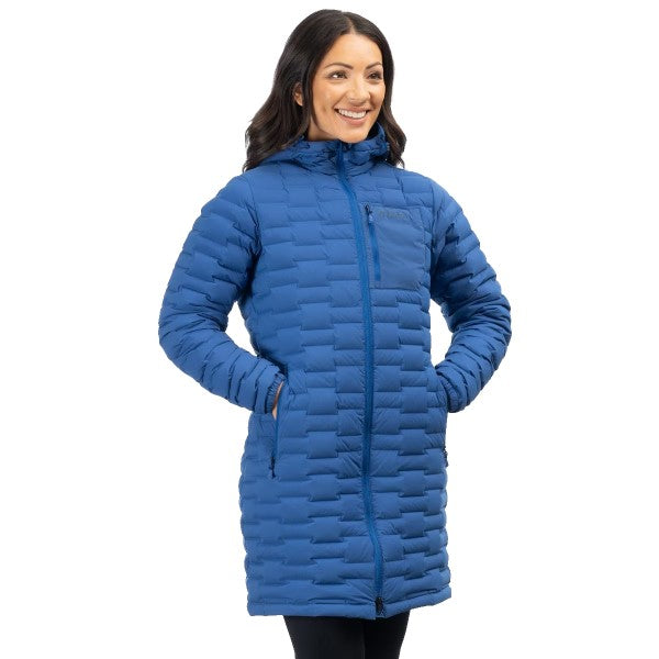 Manteau Luna Stretch Down Femme Klim bleu