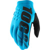 Gants de Motocross Brisker 100% bleu