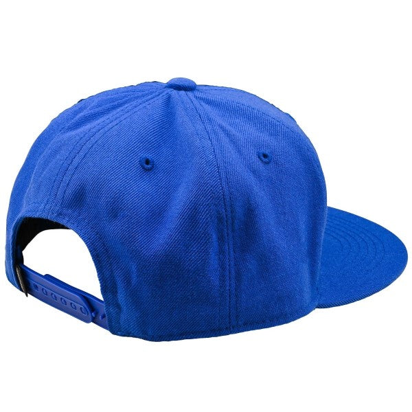 Casquette à Visière Plate Signature Troy Lee Designs bleu, arrière