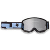 Lunette de Motocross Main Digi Image Fox bleu clair, de face