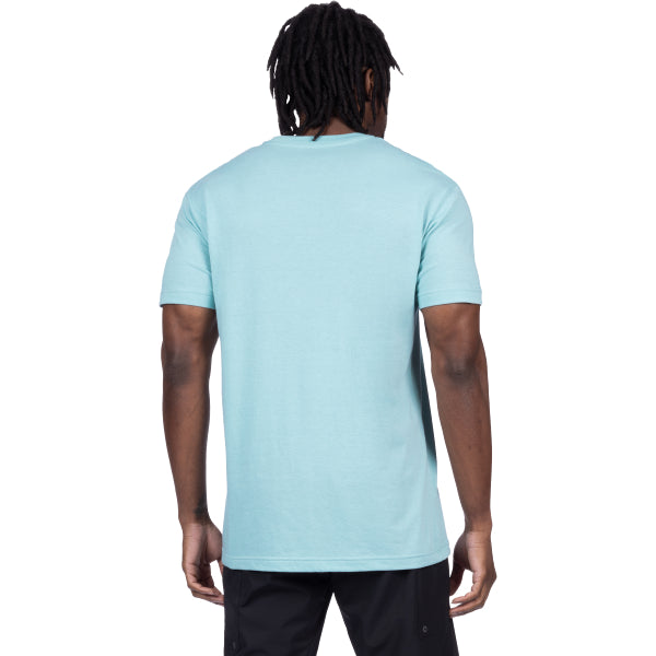 T-Shirt Elevate Premium FXR bleu, de dos