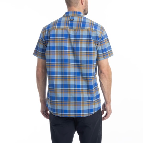 Chemise Pantoll Stretch Klim bleu, de dos