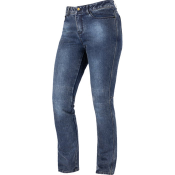 Jean de Moto Tuscadero 3 Femme Icon bleu, de face