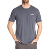 T-Shirt Saddle Mountain Tri-blend Klim bleu, de face