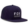 Casquette Non Stop Tech Fox bleu, de face