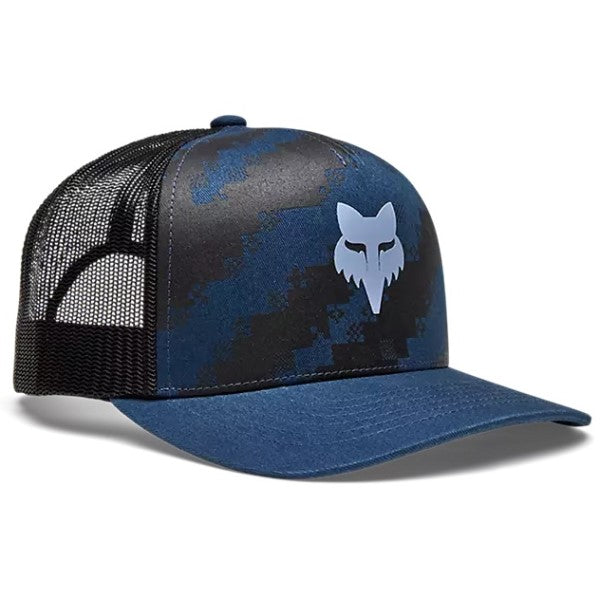 Casquette Image Trucker Fox bleu, de face