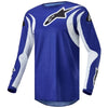 Chandail de Motocross Fluid Lucent Alpinestars bleu et blanc