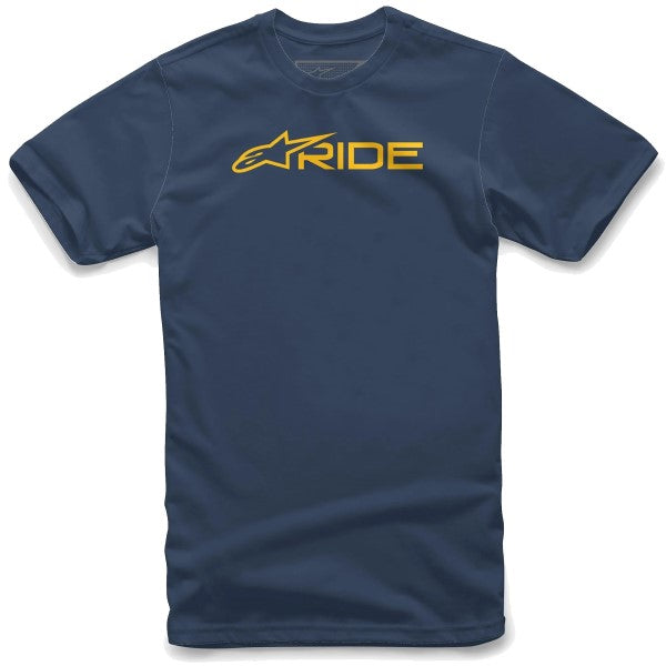 T-Shirt Ride 3.0 Alpinestars bleu et jaune