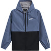 Manteau Coupe-Vent Speeder Alpinestars bleu et noir, de face
