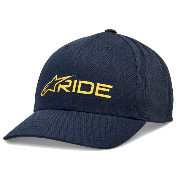 Casquette Ride 3.0 Alpinestars bleu et jaune