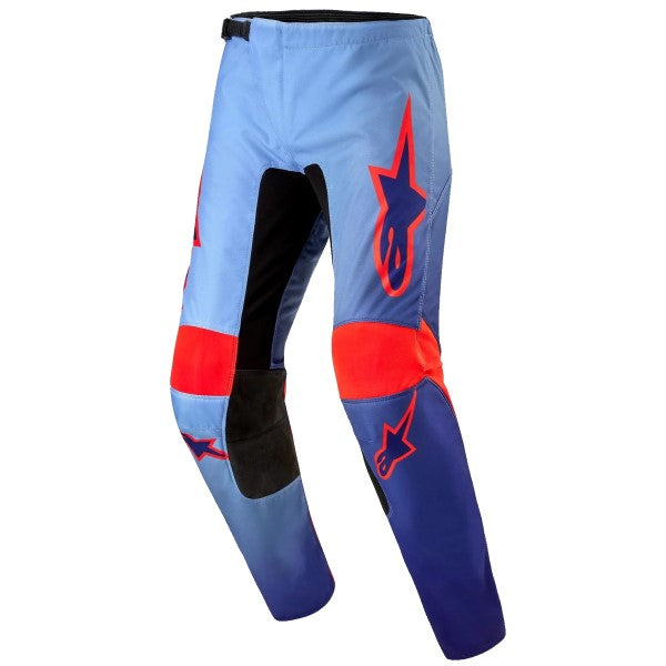 Pantalon de Motocross Fluid Lucent Alpinestars bleu et orange