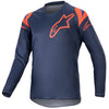 Chandail de Motocross Racer Narin Junior Alpinestars bleu et orange