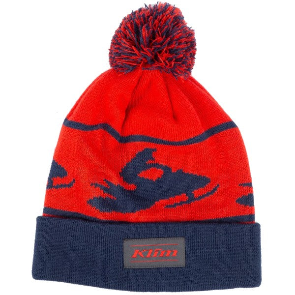 Tuque Bomber Klim bleu et rouge