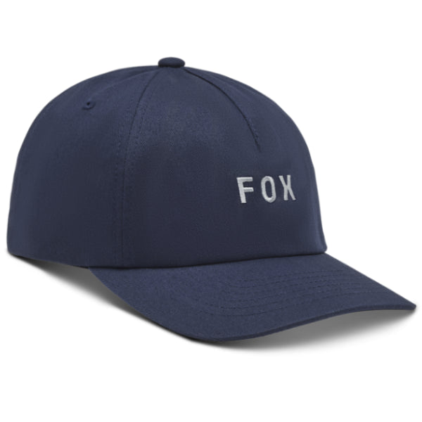 Casquette Wordmark Adjustable Fox bleu foncé