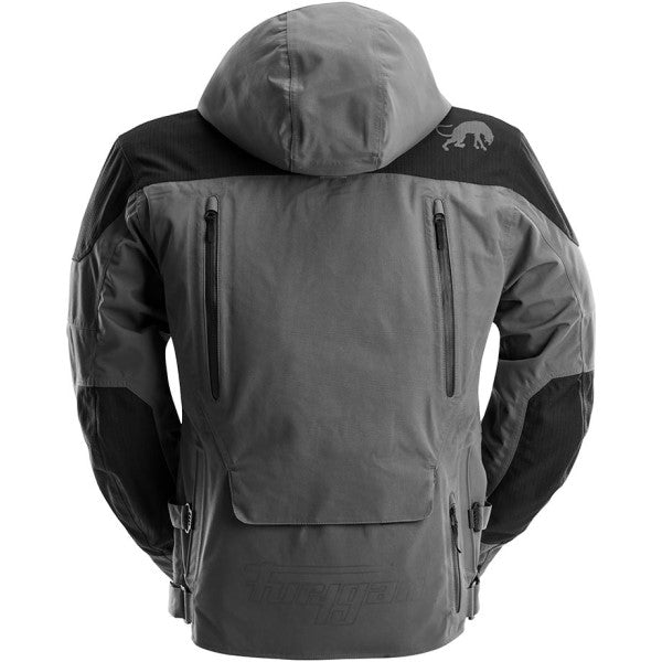 Manteau de Moto Kalahari Anthracite de dos