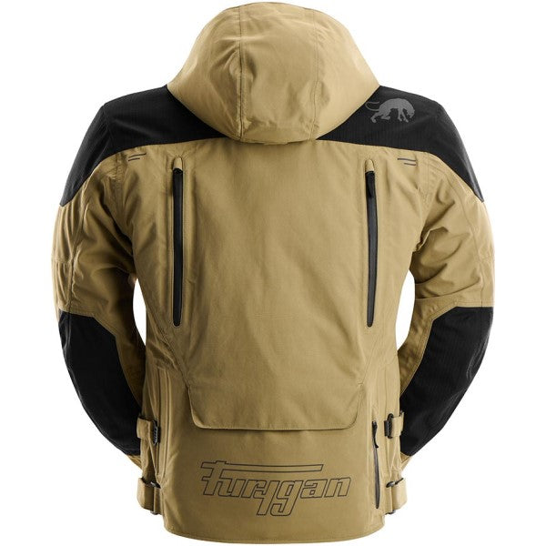 Manteau de Moto Kalahari Sable de dos