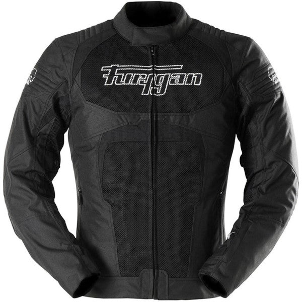 Manteau de Moto WB08 Vented+ Noir de devant