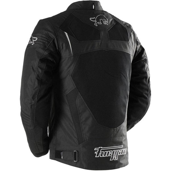 Manteau de Moto WB08 Vented+ Noir oblique