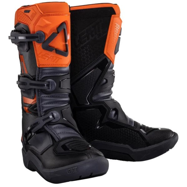 Bottes de Motocross 3.5 Junior Noir/Orange