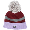 Tuque Powder Pom Klim bordeaux