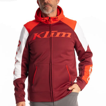 Coton Ouaté Stealth Klim bordeaux, de face