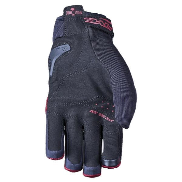 Gants de Moto RS3 Evo Femme FIVE bordeaux, paume