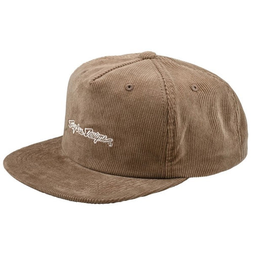 Casquette Souple Signature Troy Lee Designs brun, avant