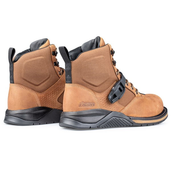 Chaussures de Moto Superduty6 Icon brun, arrière