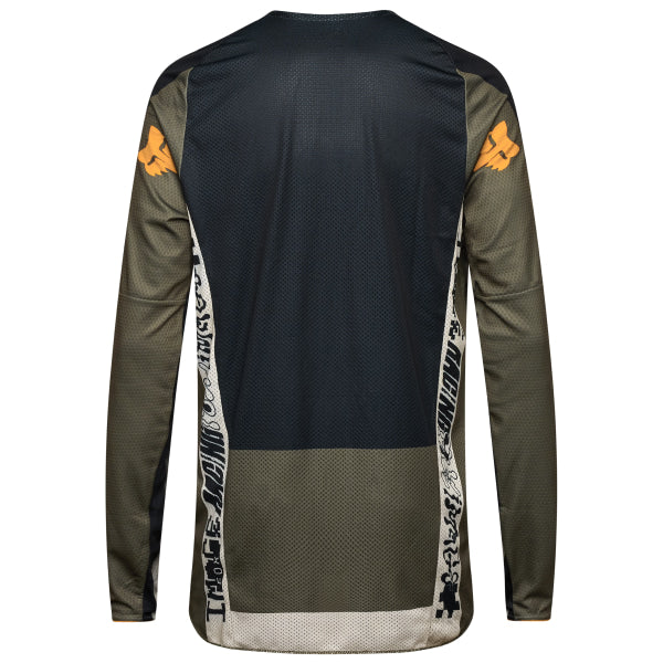 Chandail de Motocross 360 Fade Fox brun, de dos