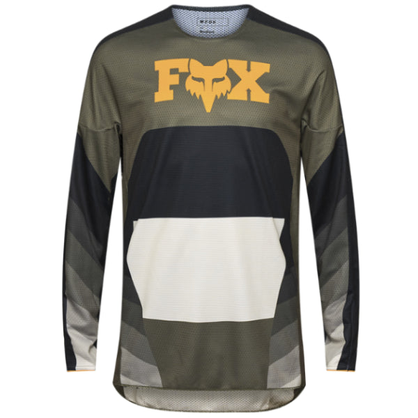 Chandail de Motocross 360 Fade Fox brun, de face