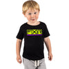 T-Shirt Podium pour Enfant Noir Devant