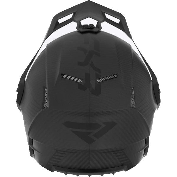 Casque Intégral de Motoneige Clutch X Pro Carbon, arrière