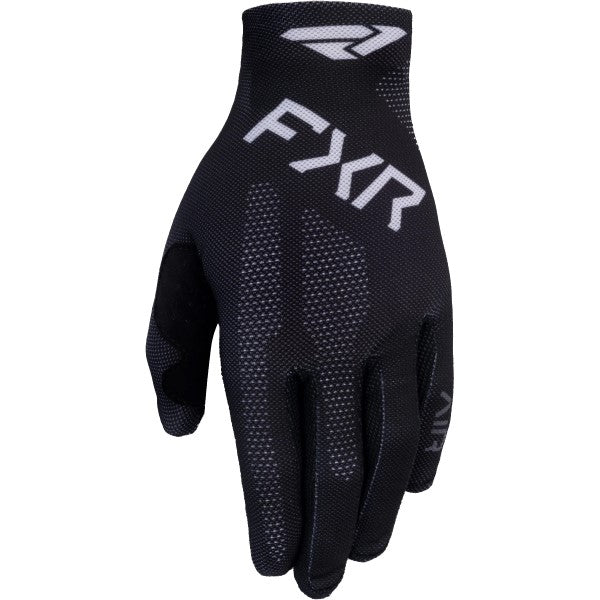 Gants de Motocross Pro-Fit Air Noir/Blanc de l'extérieur