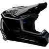 Casque de Motocross Fleet Blackout Thor Noir brillant, vue 3/4  