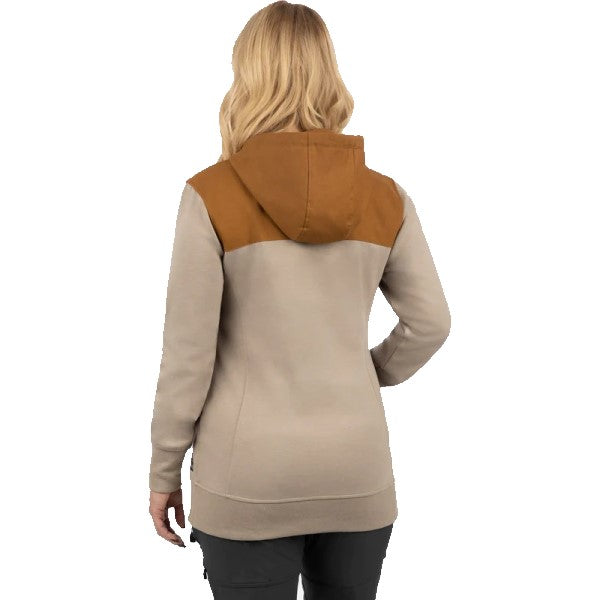 Coton Ouaté Task Femme Beige Dos