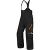 Pantalon de Motoneige Adrenaline Fast Noir/Orange, de face