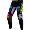 Pantalon de Motocross Podium Junior  Noir/Multicolore de devant