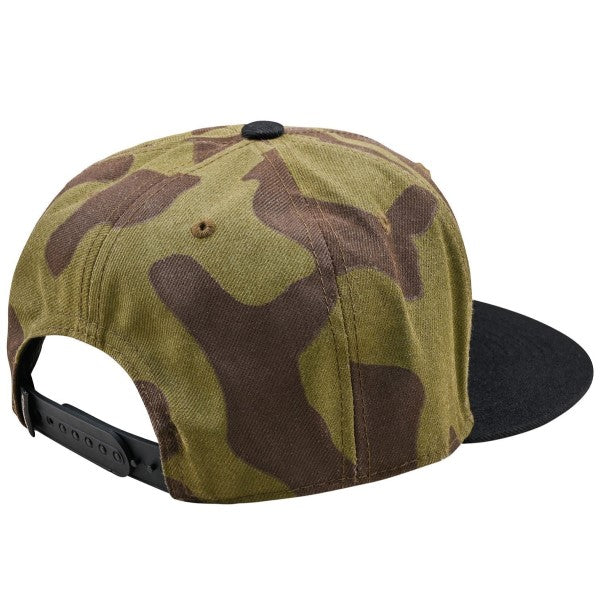 Casquette à Visière Plate Signature Troy Lee Designs camo, arrière