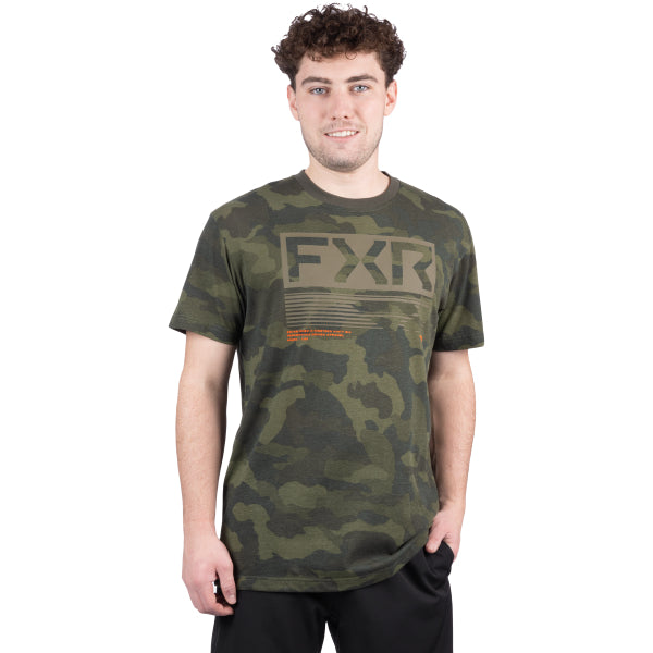 T-Shirt Elevate Premium FXR camo, de face