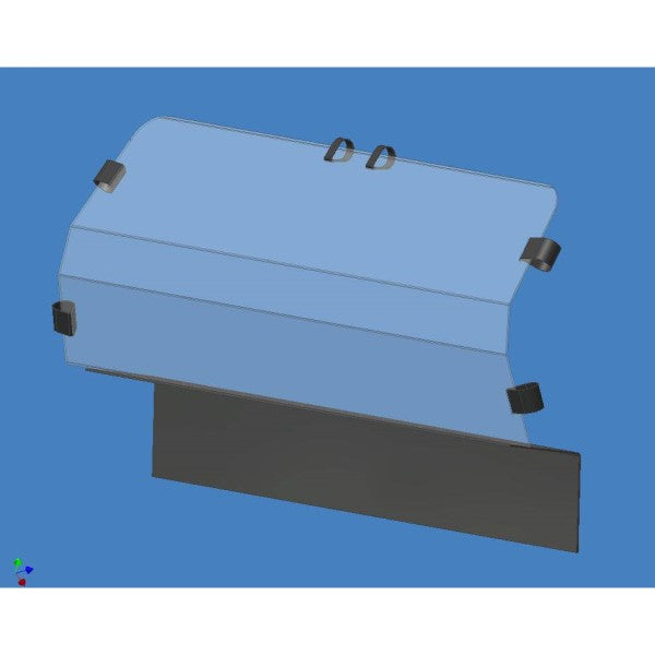 Rear Windshield Can-Am Commander 2014-20