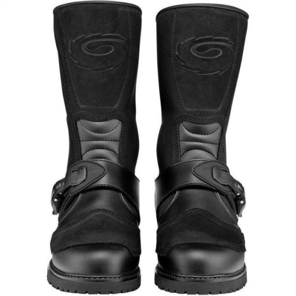 Bottes de Moto Canyon Gore-Tex/sidi/noir, de face