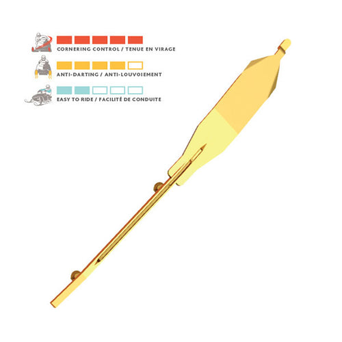 Lisses aux Carbures Adventure 8" (Cobra)||Adventure 8" Carbide Runners (Cobra)