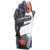 Gants de Moto Carbon 4 Long Femme rouge