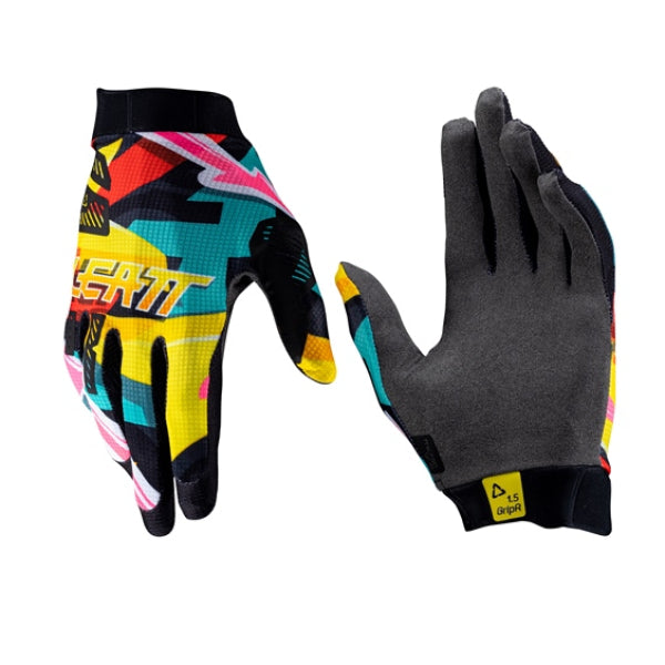 Gants de Motocross 1.5 GripR Leatt Multicolore en paire