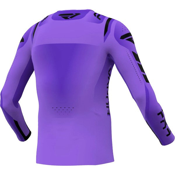 Chandail de Motocross Vapor Mauve incliné de dos