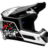Casque de Motocross Fleet Splat Junior Thor Noir Multicolore, vue 3/4